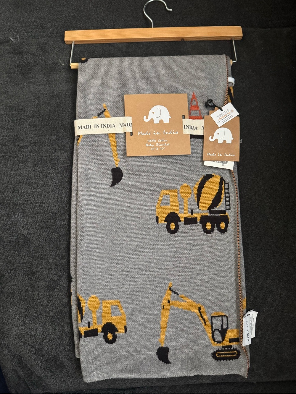 NWT 100% cotton baby blanket